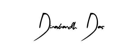 Make your name Dinabandh Das memorable on every contract using Arty Signature autograph style. Instant transparent background export available. Dinabandh Das signature style 8 images and pictures png