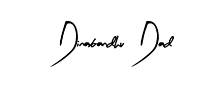 An effortless, minimalist signature concept for Dinabandhu Dad using Arty Signature design. Clean lines that look great on any document. Dinabandhu Dad signature style 8 images and pictures png