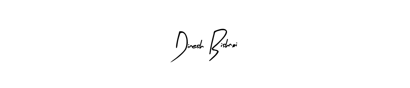 This is the best signature style for the Dinesh Bishnoi name. Also you like these signature font (Arty Signature). Mix name signature. Dinesh Bishnoi signature style 8 images and pictures png