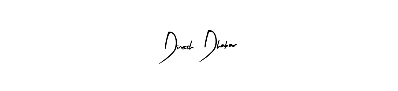 The best way (Arty Signature) to make a short signature is to pick only two or three words in your name. The name Dinesh Dhakar include a total of six letters. For converting this name. Dinesh Dhakar signature style 8 images and pictures png