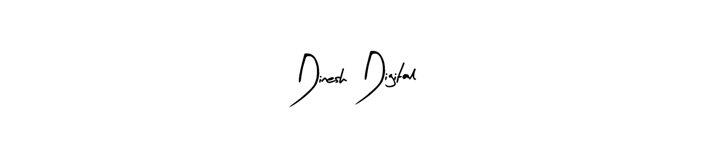 Create a beautiful signature design for name Dinesh Digital. With this signature (Arty Signature) fonts, you can make a handwritten signature for free. Dinesh Digital signature style 8 images and pictures png