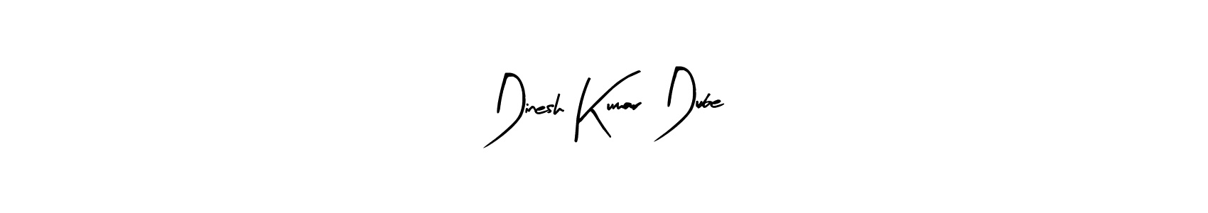 Design your own signature with our free online signature maker. With this signature software, you can create a handwritten (Arty Signature) signature for name Dinesh Kumar Dube. Dinesh Kumar Dube signature style 8 images and pictures png