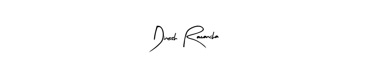 Also You can easily find your signature by using the search form. We will create Dinesh Ramancha name handwritten signature images for you free of cost using Arty Signature sign style. Dinesh Ramancha signature style 8 images and pictures png