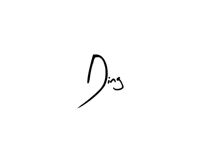 How to Draw Ding signature style? Arty Signature is a latest design signature styles for name Ding. Ding signature style 8 images and pictures png