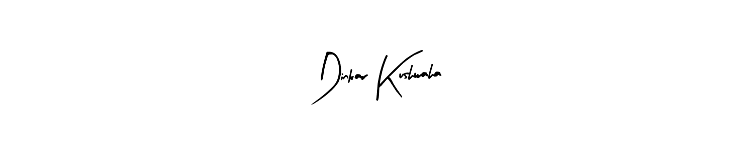 Make a short Dinkar Kushwaha signature style. Manage your documents anywhere anytime using Arty Signature. Create and add eSignatures, submit forms, share and send files easily. Dinkar Kushwaha signature style 8 images and pictures png