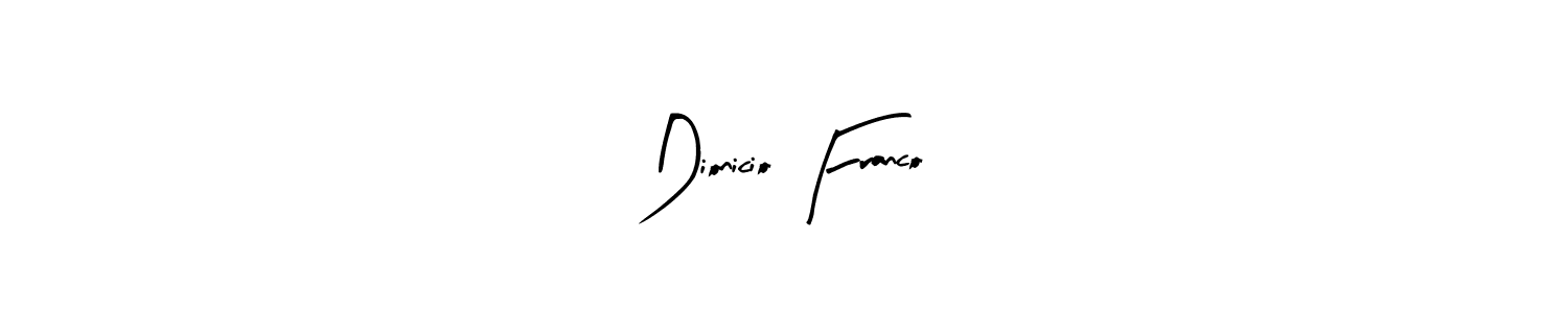Make a beautiful signature design for name Dionicio Franco. Use this online signature maker to create a handwritten signature for free. Dionicio Franco signature style 8 images and pictures png