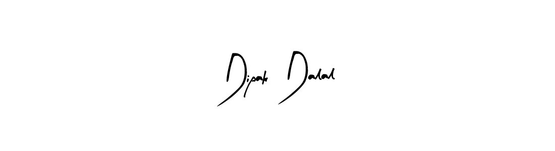 Use a signature maker to create a handwritten signature online. With this signature software, you can design (Arty Signature) your own signature for name Dipak Dalal. Dipak Dalal signature style 8 images and pictures png