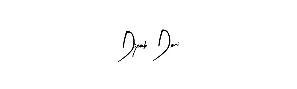 This is the best signature style for the Dipak Doni name. Also you like these signature font (Arty Signature). Mix name signature. Dipak Doni signature style 8 images and pictures png