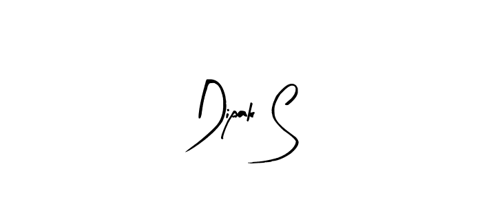 Create a beautiful signature design for name Dipak S. With this signature (Arty Signature) fonts, you can make a handwritten signature for free. Dipak S signature style 8 images and pictures png