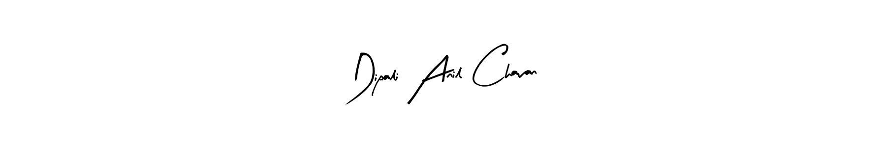 Use a signature maker to create a handwritten signature online. With this signature software, you can design (Arty Signature) your own signature for name Dipali Anil Chavan. Dipali Anil Chavan signature style 8 images and pictures png