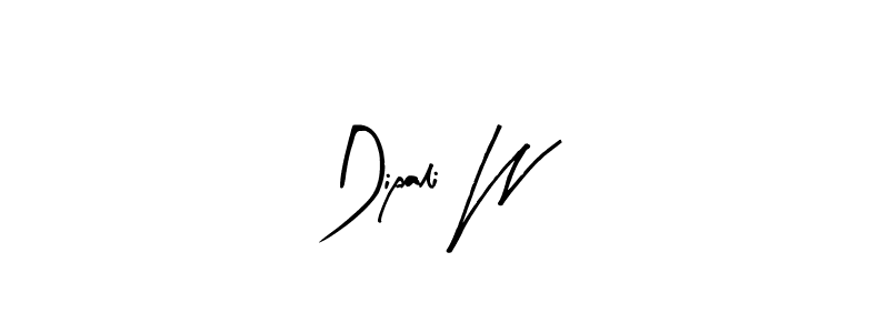 Here are the top 10 professional signature styles for the name Dipali W. These are the best autograph styles you can use for your name. Dipali W signature style 8 images and pictures png