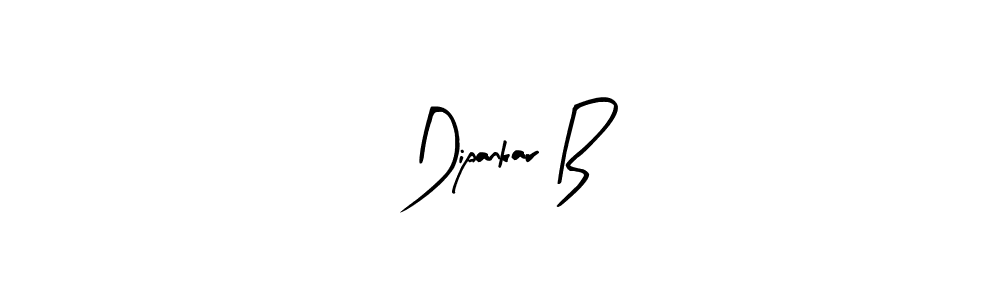 Arty Signature is a professional signature style that is perfect for those who want to add a touch of class to their signature. It is also a great choice for those who want to make their signature more unique. Get Dipankar B name to fancy signature for free. Dipankar B signature style 8 images and pictures png