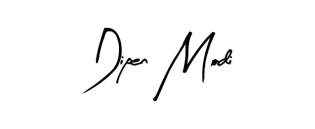Looking for an artistic signature for Dipen Modi? The Arty Signature calligraphy style gives a sophisticated flow suitable for business cards and emails. Dipen Modi signature style 8 images and pictures png