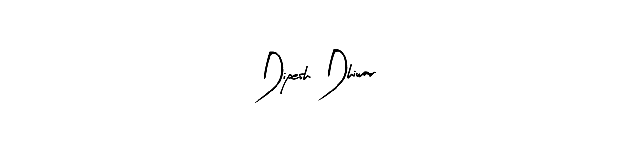 Also You can easily find your signature by using the search form. We will create Dipesh Dhiwar name handwritten signature images for you free of cost using Arty Signature sign style. Dipesh Dhiwar signature style 8 images and pictures png