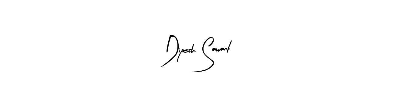 Similarly Arty Signature is the best handwritten signature design. Signature creator online .You can use it as an online autograph creator for name Dipesh Sawant. Dipesh Sawant signature style 8 images and pictures png