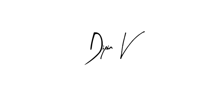 Once you've used our free online signature maker to create your best signature Arty Signature style, it's time to enjoy all of the benefits that Dipin V name signing documents. Dipin V signature style 8 images and pictures png