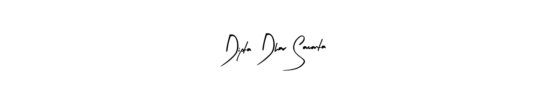 Arty Signature is a professional signature style that is perfect for those who want to add a touch of class to their signature. It is also a great choice for those who want to make their signature more unique. Get Dipta Dhar Samanta name to fancy signature for free. Dipta Dhar Samanta signature style 8 images and pictures png