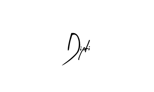 Design your own signature with our free online signature maker. With this signature software, you can create a handwritten (Arty Signature) signature for name Dipti. Dipti signature style 8 images and pictures png