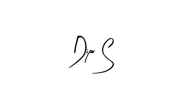 Design your own signature with our free online signature maker. With this signature software, you can create a handwritten (Arty Signature) signature for name Dipu S. Dipu S signature style 8 images and pictures png