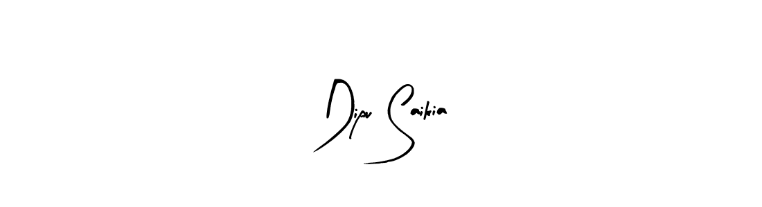 Design your own signature with our free online signature maker. With this signature software, you can create a handwritten (Arty Signature) signature for name Dipu Saikia. Dipu Saikia signature style 8 images and pictures png