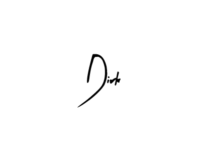 Make a beautiful signature design for name Dirk. With this signature (Arty Signature) style, you can create a handwritten signature for free. Dirk signature style 8 images and pictures png