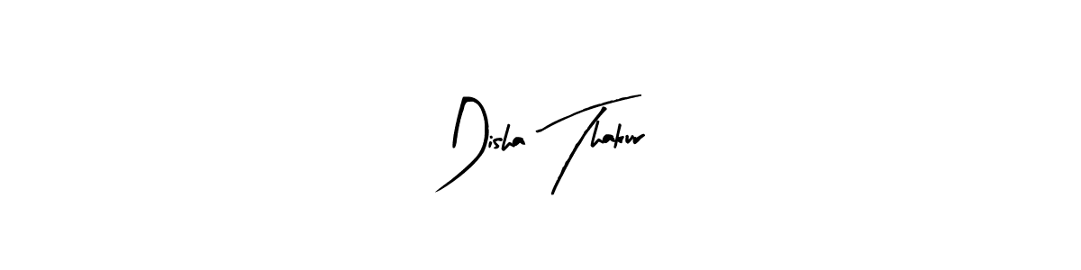 How to make Disha Thakur signature? Arty Signature is a professional autograph style. Create handwritten signature for Disha Thakur name. Disha Thakur signature style 8 images and pictures png