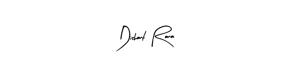How to Draw Dishant Rana signature style? Arty Signature is a latest design signature styles for name Dishant Rana. Dishant Rana signature style 8 images and pictures png