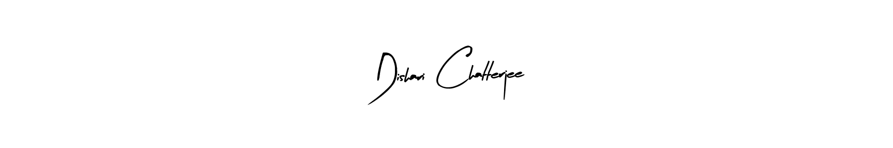 if you are searching for the best signature style for your name Dishari Chatterjee. so please give up your signature search. here we have designed multiple signature styles  using Arty Signature. Dishari Chatterjee signature style 8 images and pictures png