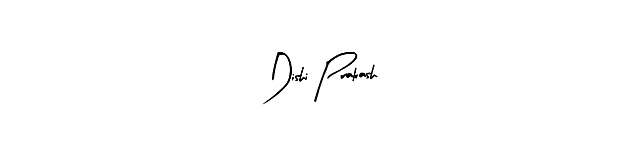 Make a beautiful signature design for name Dishi Prakash. With this signature (Arty Signature) style, you can create a handwritten signature for free. Dishi Prakash signature style 8 images and pictures png