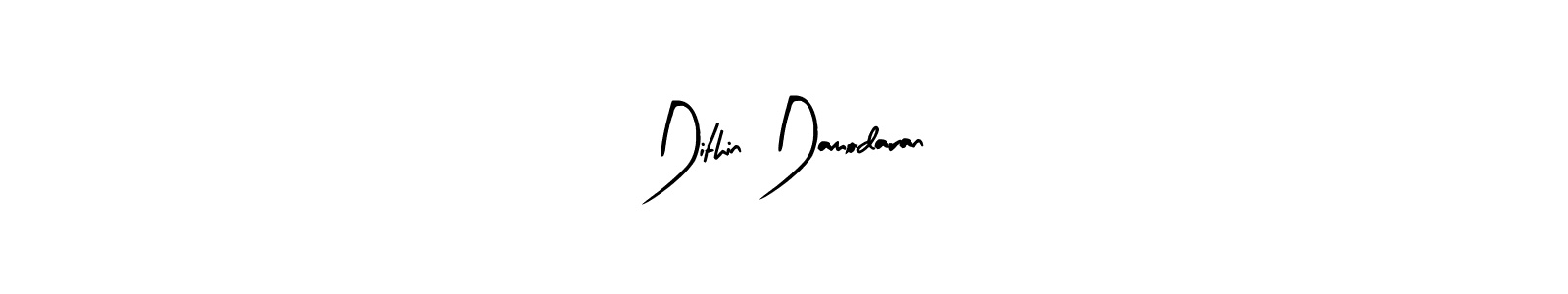 Also You can easily find your signature by using the search form. We will create Dithin Damodaran name handwritten signature images for you free of cost using Arty Signature sign style. Dithin Damodaran signature style 8 images and pictures png