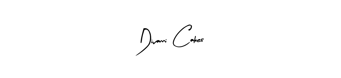 Make a beautiful signature design for name Divanni Cakes. With this signature (Arty Signature) style, you can create a handwritten signature for free. Divanni Cakes signature style 8 images and pictures png