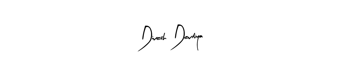 Arty Signature is a professional signature style that is perfect for those who want to add a touch of class to their signature. It is also a great choice for those who want to make their signature more unique. Get Divesh Devliya name to fancy signature for free. Divesh Devliya signature style 8 images and pictures png