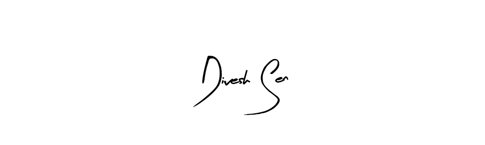 Also You can easily find your signature by using the search form. We will create Divesh Sen name handwritten signature images for you free of cost using Arty Signature sign style. Divesh Sen signature style 8 images and pictures png