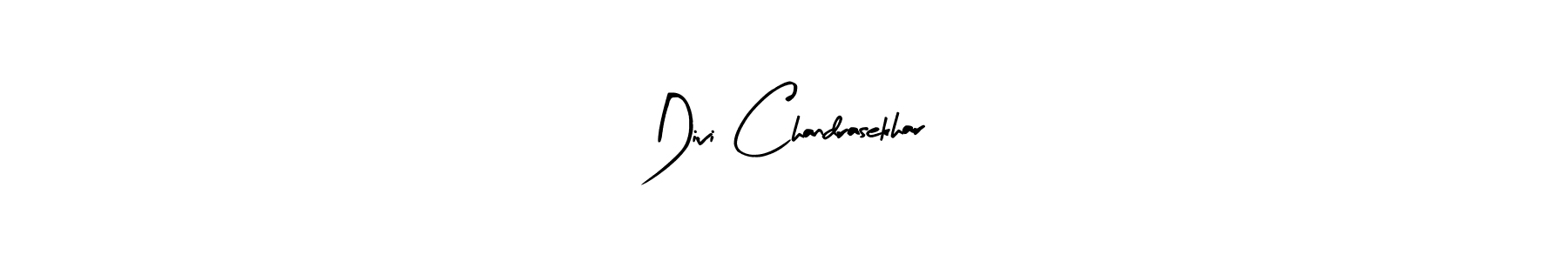 Create a beautiful signature design for name Divi Chandrasekhar. With this signature (Arty Signature) fonts, you can make a handwritten signature for free. Divi Chandrasekhar signature style 8 images and pictures png