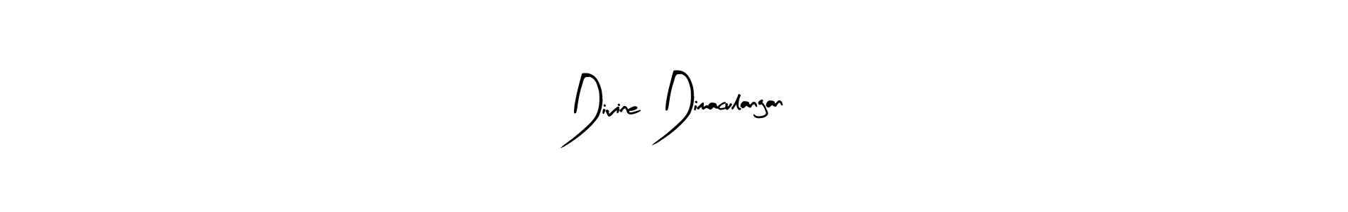 Make a beautiful signature design for name Divine Dimaculangan. With this signature (Arty Signature) style, you can create a handwritten signature for free. Divine Dimaculangan signature style 8 images and pictures png