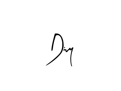 if you are searching for the best signature style for your name Divy. so please give up your signature search. here we have designed multiple signature styles  using Arty Signature. Divy signature style 8 images and pictures png