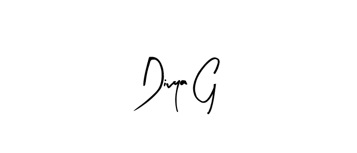 Best and Professional Signature Style for Divya G. Arty Signature Best Signature Style Collection. Divya G signature style 8 images and pictures png