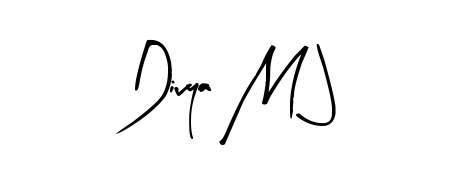 A dynamic signature style for Divya M J using Arty Signature script. Designed to look authentic, handwritten, and professional. Divya M J signature style 8 images and pictures png