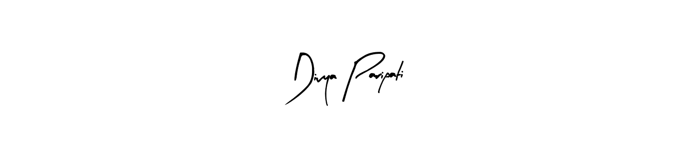 Design your own signature with our free online signature maker. With this signature software, you can create a handwritten (Arty Signature) signature for name Divya Paripati. Divya Paripati signature style 8 images and pictures png