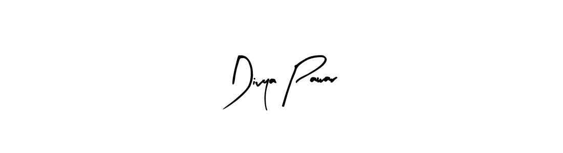 This is the best signature style for the Divya Pawar name. Also you like these signature font (Arty Signature). Mix name signature. Divya Pawar signature style 8 images and pictures png