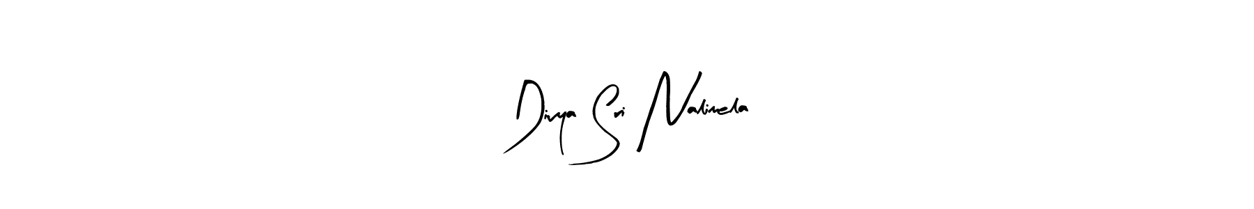 Also we have Divya Sri Nalimela name is the best signature style. Create professional handwritten signature collection using Arty Signature autograph style. Divya Sri Nalimela signature style 8 images and pictures png