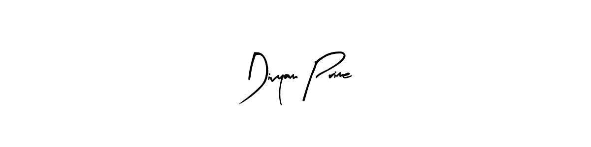 Arty Signature is a professional signature style that is perfect for those who want to add a touch of class to their signature. It is also a great choice for those who want to make their signature more unique. Get Divyam Prime name to fancy signature for free. Divyam Prime signature style 8 images and pictures png