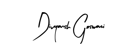 How to Draw Divyansh Goswami signature style? Arty Signature is a latest design signature styles for name Divyansh Goswami. Divyansh Goswami signature style 8 images and pictures png