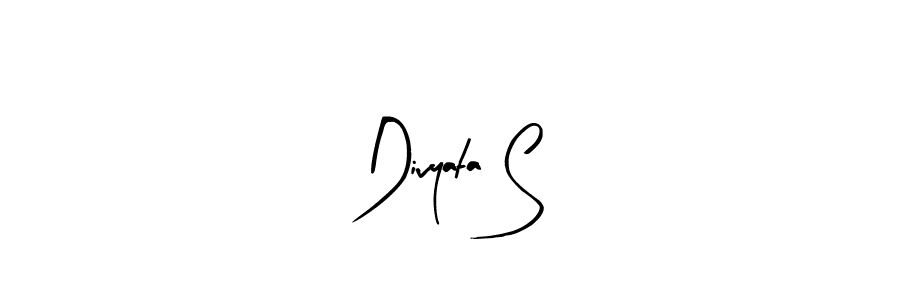 You can use this online signature creator to create a handwritten signature for the name Divyata S. This is the best online autograph maker. Divyata S signature style 8 images and pictures png