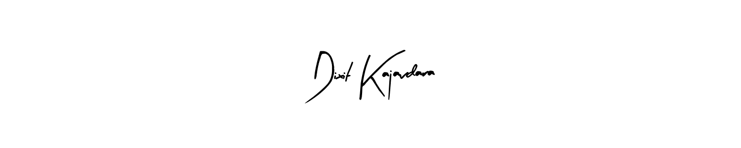 Arty Signature is a professional signature style that is perfect for those who want to add a touch of class to their signature. It is also a great choice for those who want to make their signature more unique. Get Dixit Kajavdara name to fancy signature for free. Dixit Kajavdara signature style 8 images and pictures png