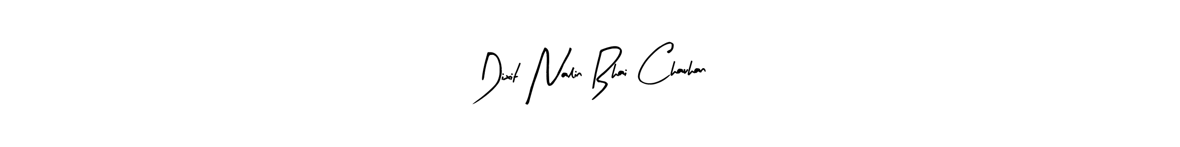 Also You can easily find your signature by using the search form. We will create Dixit Nalin Bhai Chauhan name handwritten signature images for you free of cost using Arty Signature sign style. Dixit Nalin Bhai Chauhan signature style 8 images and pictures png