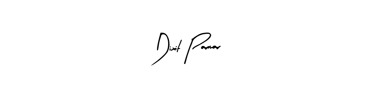 Similarly Arty Signature is the best handwritten signature design. Signature creator online .You can use it as an online autograph creator for name Dixit Parmar. Dixit Parmar signature style 8 images and pictures png