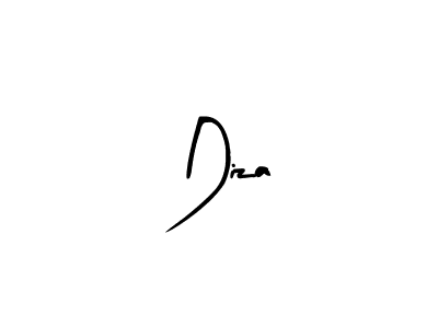 Arty Signature is a professional signature style that is perfect for those who want to add a touch of class to their signature. It is also a great choice for those who want to make their signature more unique. Get Diza name to fancy signature for free. Diza signature style 8 images and pictures png