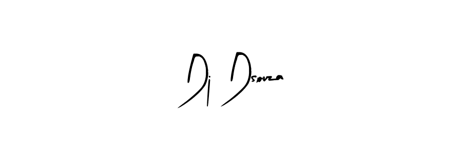 How to make Dj Dsouza name signature. Use Arty Signature style for creating short signs online. This is the latest handwritten sign. Dj Dsouza signature style 8 images and pictures png