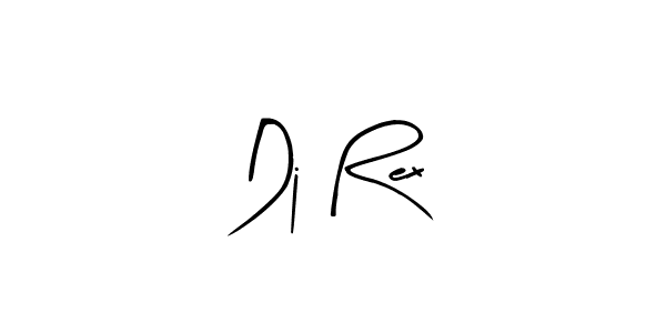 if you are searching for the best signature style for your name Dj Rex. so please give up your signature search. here we have designed multiple signature styles  using Arty Signature. Dj Rex signature style 8 images and pictures png